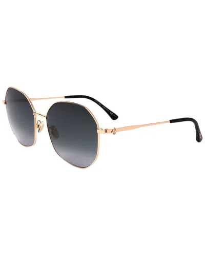 Jimmy Choo Women's Astra 58mm Sunglasses In Gold