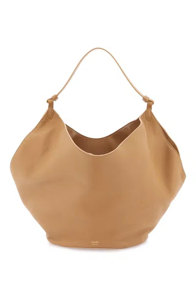 Khaite Lotus Medium Bag In 棕色的