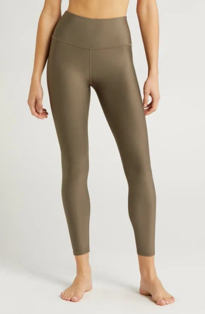 Alo Yoga Airlift High Waist 7/8 Leggings In Olive Tree