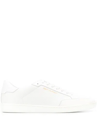 Saint Laurent Trainers Court Classic Sl10 In White