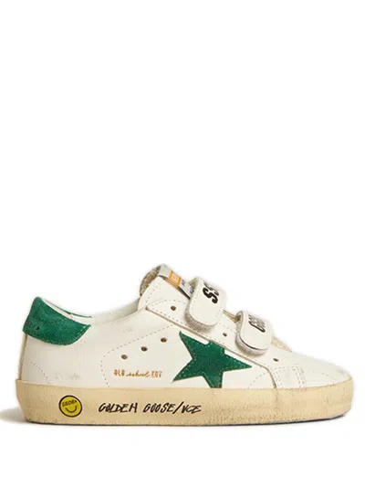 Golden Goose Sneakers Old School Young In White
