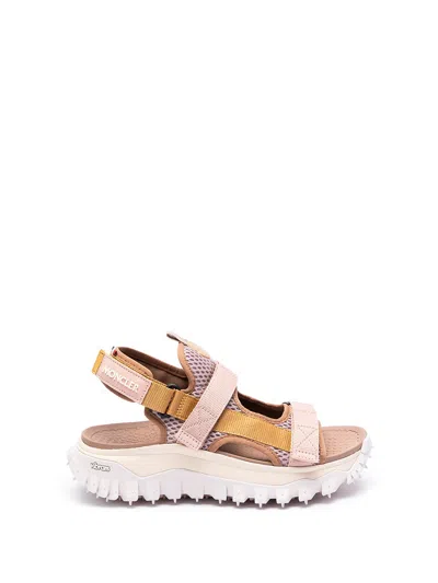 Moncler Women's Trailgrip Vela Chunky Sandals In Pink