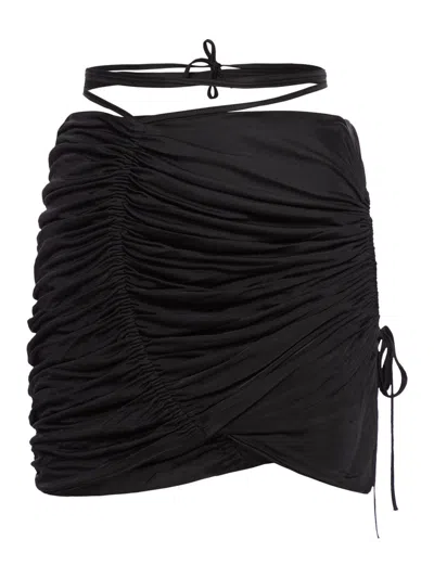 Adamo Mini Skirts In Black