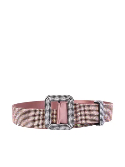 Benedetta Bruzziches Pink Venus La Petite Crystal-embellished Belt