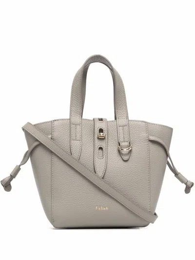 Furla Net Mini Tote Bags In M7y00 Marmo C