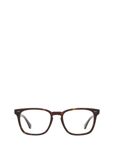 Garrett Leight Eyeglasses In Bio Matte Cookie Tortoise