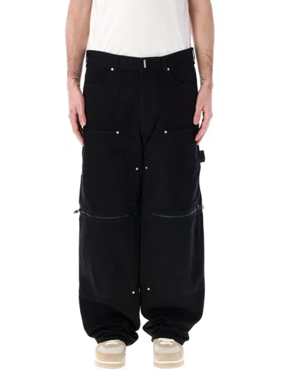 Givenchy Cargo Trousers In Black