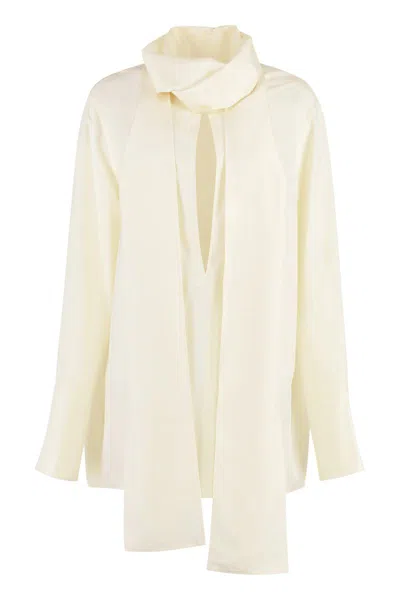 Givenchy Silk Blouse In Panna
