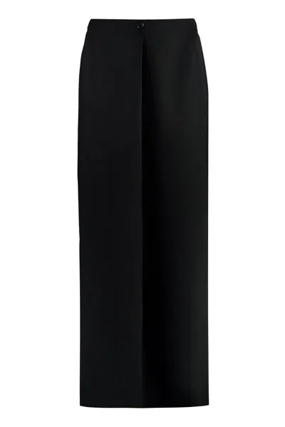 Givenchy Wool Skirt In Black