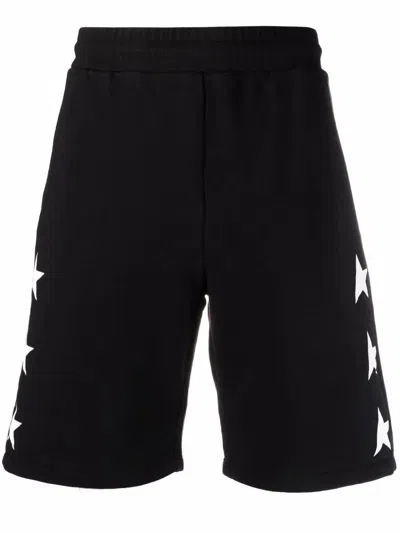 Golden Goose Boxing Shorts With Stars Clothing In Black