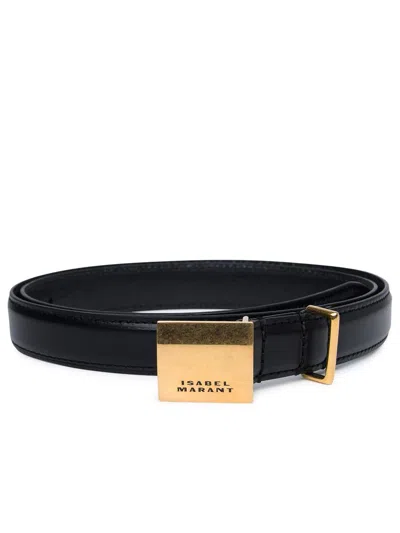 Isabel Marant Étoile Black Leather Belt