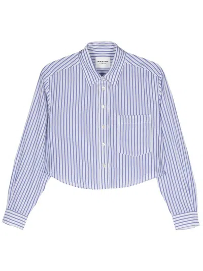 Isabel Marant Étoile Eliora Shirt In Blue