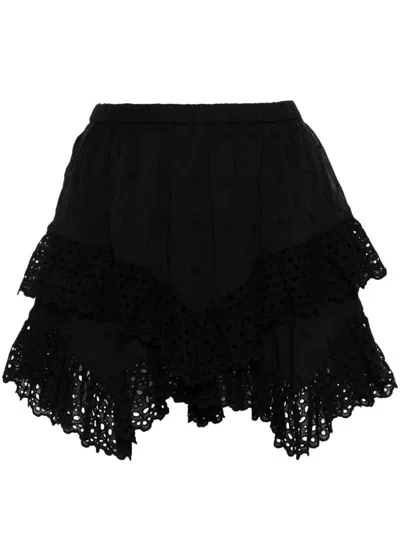 Isabel Marant Étoile Sukira Sangallo Shorts Clothing In Black