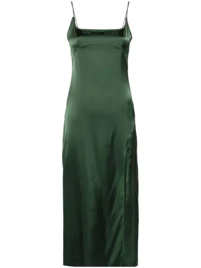 Jacquemus Gown Charm The Night Clothing In Green