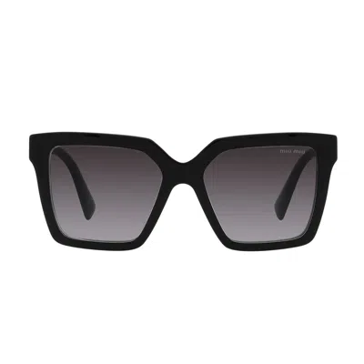 Miu Miu Mu 03ys Black Female Sunglasses