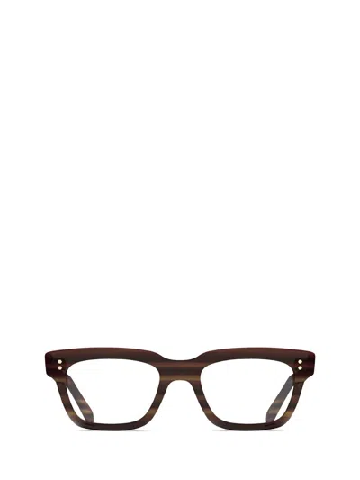 Mr. Leight Eyeglasses In Matte Driftwood-antique Gold