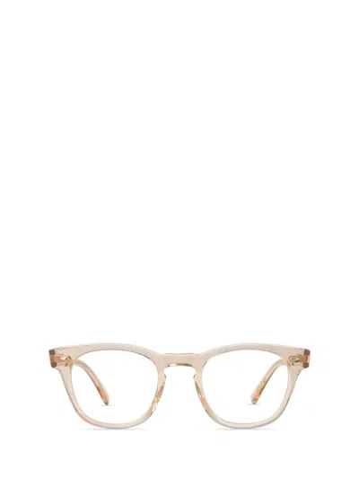 Mr. Leight Eyeglasses In Dune-white Gold