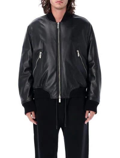 Off-white Arr Zip Over Lea Bomber Black No Color