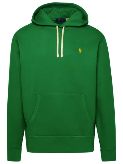 Polo Ralph Lauren Green Cotton Blend Sweatshirt