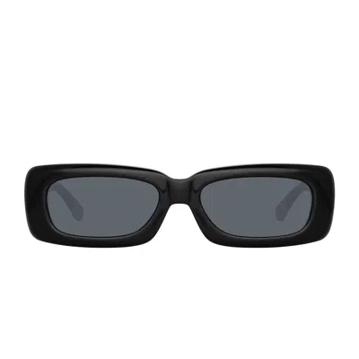Attico The  Sunglasses In Black