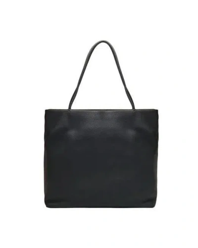 The Row One Shoulder Bag In Black Pld