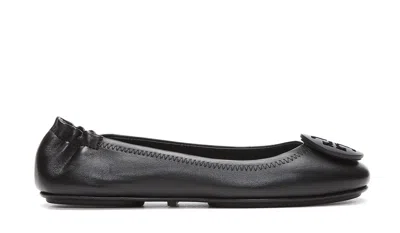 Tory Burch Flat Shoes In Black