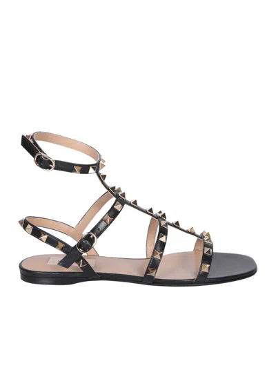 Valentino Garavani Valentino Sandals In Black