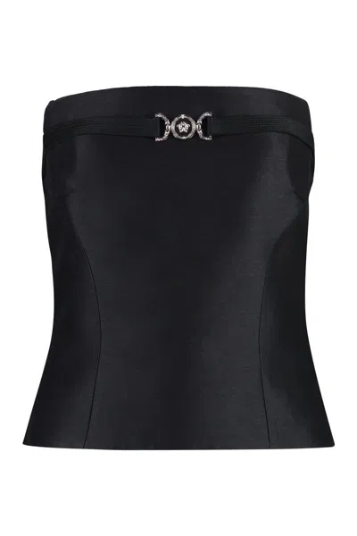 Versace Corset Top In Black