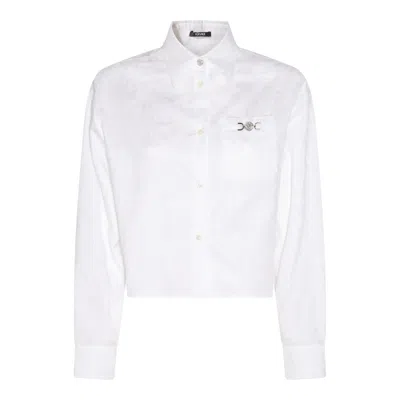 Versace Shirts In Optical White