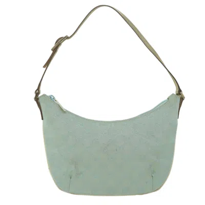 Gucci Blue Canvas Shoulder Bag ()