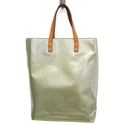 Pre-owned Louis Vuitton Reade Grey Canvas Tote Bag ()