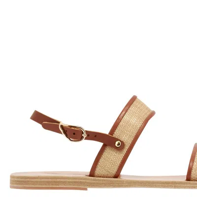Ancient Greek Clio Sandals In Brown