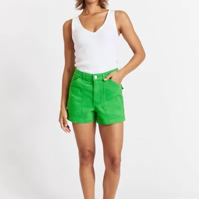 Amo Severine Cargo Short In Grass In Green