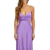 A.l.c Blakely Cutout Dress In Purple