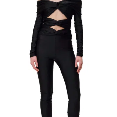 Ronny Kobo Lyza Catsuit In Black