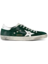 GOLDEN GOOSE Forest Green Superstar sneakers,G31MS590C4712300515