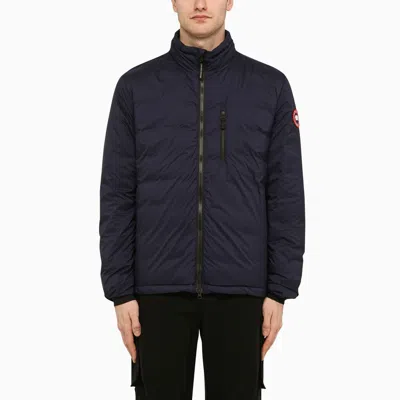 Canada Goose Lodge Hooded Jacket In Blue