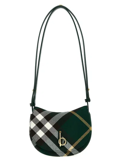 Burberry Rocking Horse Shoulder Bag In Green