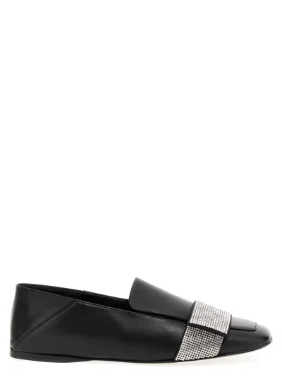 Sergio Rossi Sr1 Paris Loafers In Black