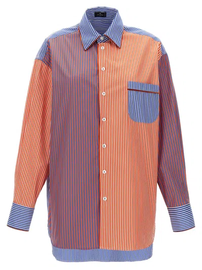 Etro Striped Shirt In Multicolor