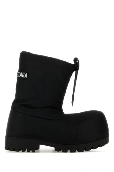 Balenciaga Boots In Black