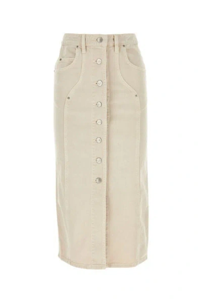 Isabel Marant Étoile Vandy Skirt In White