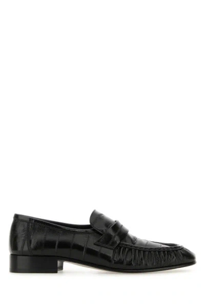 The Row Soft Loafer In Black