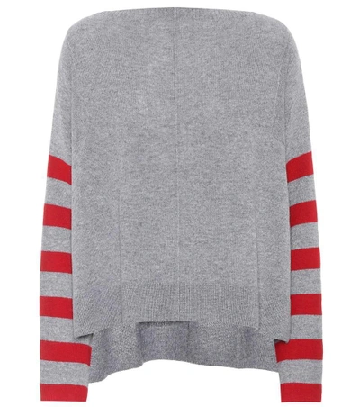 81 Hours Cashmere Cape Jumper In Grey