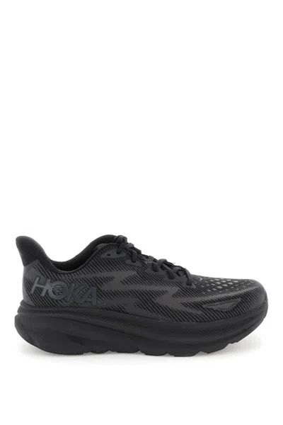 Hoka Clifton 9 Trainer In Black