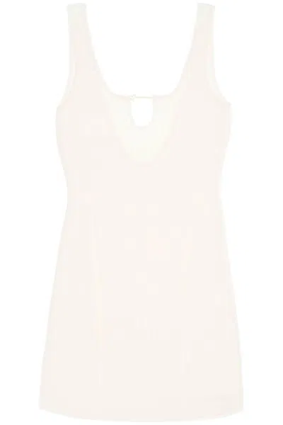 Jacquemus "sierra Mini Dress By La In White