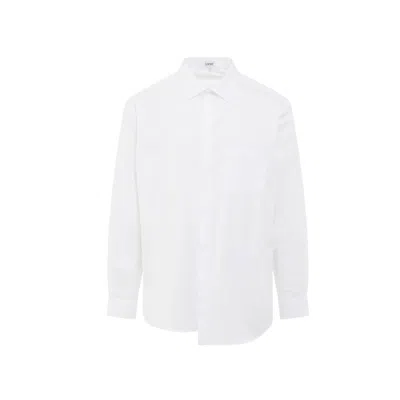 Loewe Cotton Shirt In White