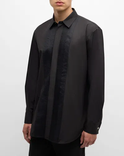 Jil Sander Wednesday P.m. Cotton Shirt In Black