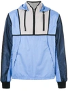 LANVIN LANVIN SHEARLING WINDBREAKER - BLUE,RMLF0011H1712293822