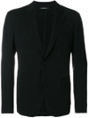 GIORGIO ARMANI GIORGIO ARMANI CLASSIC FITTED BLAZER - BLACK,ZSGM20ZS84512290255